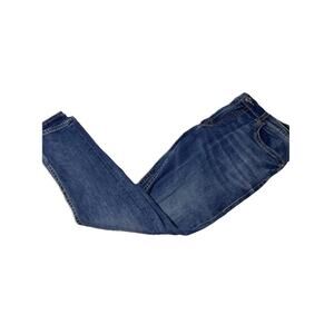 True Religion Jeans Mens Tag 42 Actual 42x33 Blue Rocco Relaxed Skinny Stretch